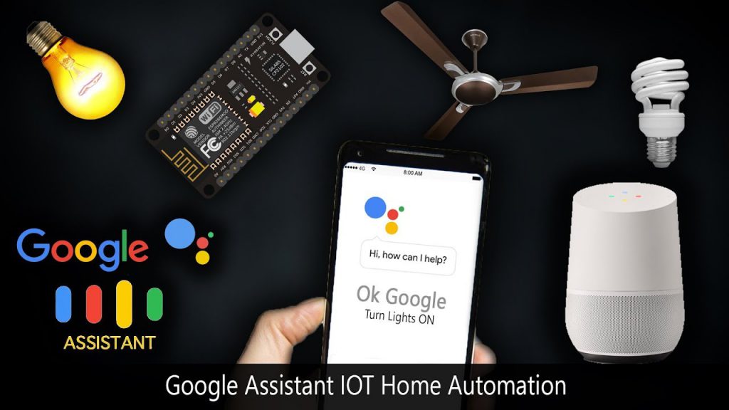 Asistente de Google | Automatización del hogar IOT | NodeMCU ESP8266