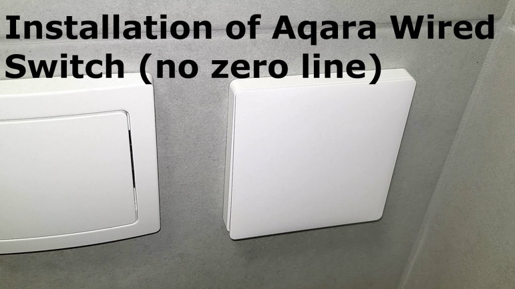 Instalación de interruptor cableado Aqara (sin línea cero)