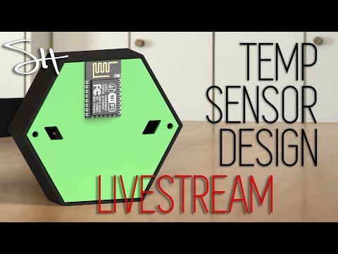 Sensor de temperatura barato KiCad Design – LIVE – Proyecto de automatización