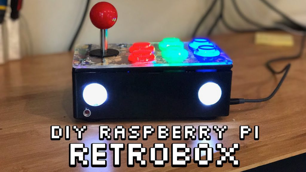 Retrobox: joystick de arcade todo en uno Raspberry Pi DIY