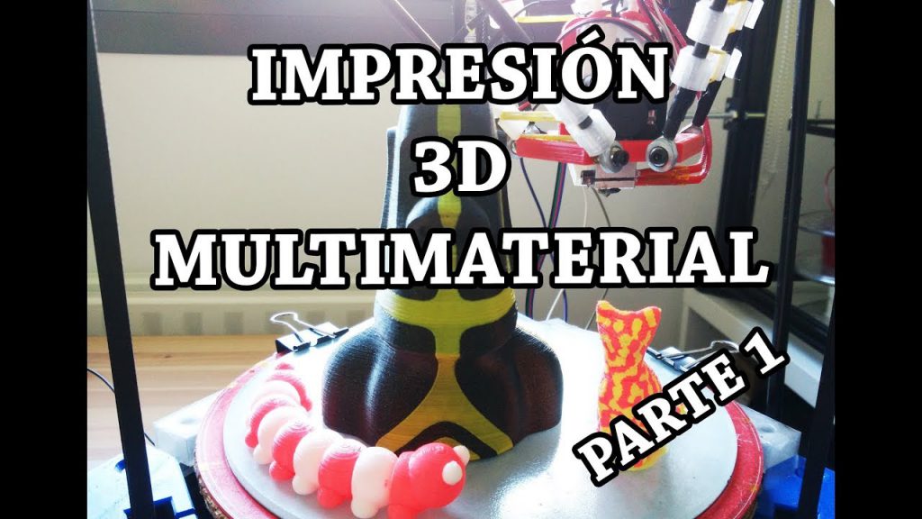 Cómo imprimir en multimaterial o en varios colores con tu impresora 3D