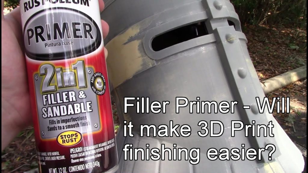 Filler Primer – ¿Facilitará el acabado de impresión 3D?