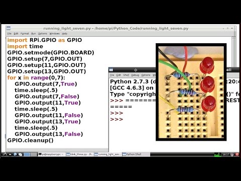 Raspberry Pi Robotics # 1: GPIO Control
