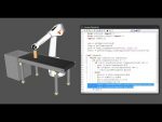 Python Robotics – 6 – Colocar piezas en objetos en movimiento