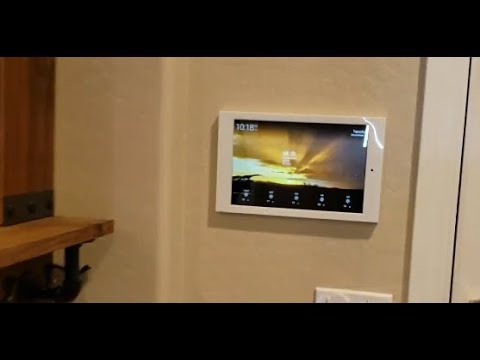 Panel de control de automatización del hogar