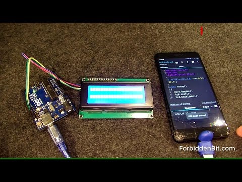 Programación de Arduino con el móvil || Teléfono móvil de Arduino |