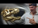 ORO IMPRESO 3D T-REX SKULL