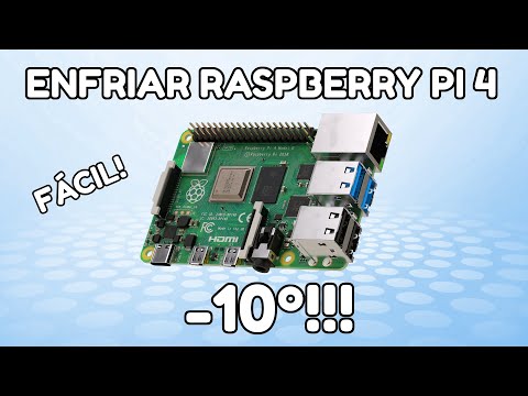 Raspberry PI 4: CÓMO ENFRIARLA | Método fácil