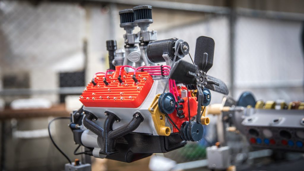 ¡Modelos de motor de automóvil impresos en 3D!