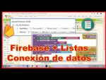 Datos en firebase listas conexión a app inventor appybuilder