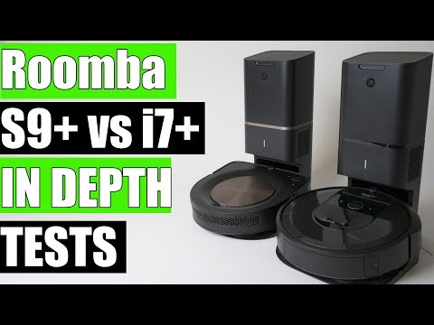Irobot Roomba s9 + vs i7 + Robot Aspirador Comparación