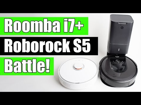 Roomba i7 + vs Roborock S5 (S50)