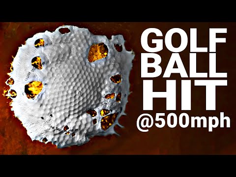 ¿Qué tan difícil puede usted golpear una pelota de golf? (Al 100