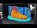 Impresión 3D molde: zapatos C-3PO-3d
