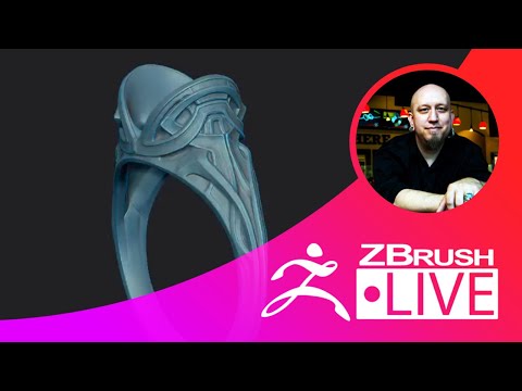 Zbrush 2019: Diseño anillo | Impresión 3D