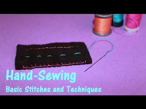 Mano-costura | Puntadas y técnicas básicas